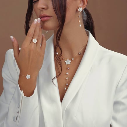 Alexandra set |  18K gold and diamonds