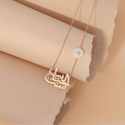 Mother of all lovers necklace | 18K gold and diamonds