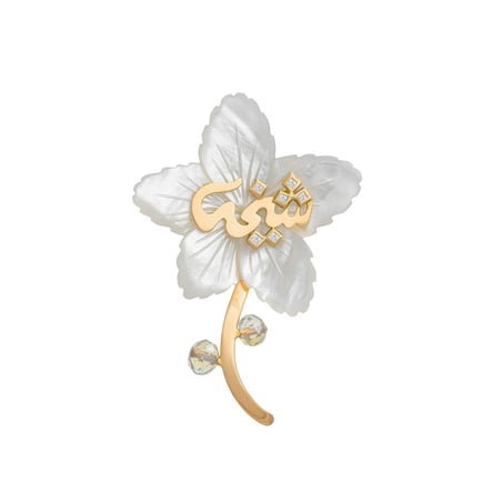 Suit Brooch – 18K Gold & Diamonds