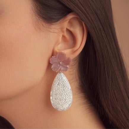 Flower Land Earrings | 18K Gold and Diamonds