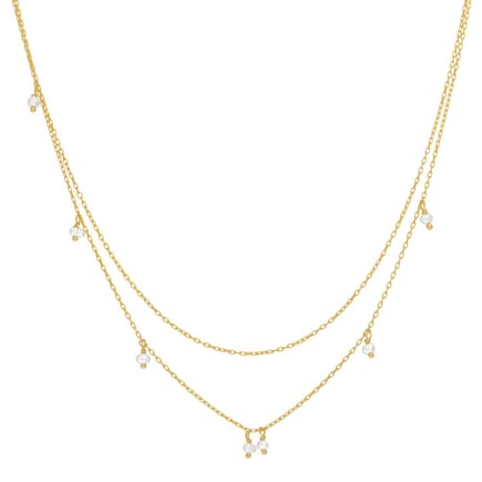 Whisper Necklace | 18K Gold