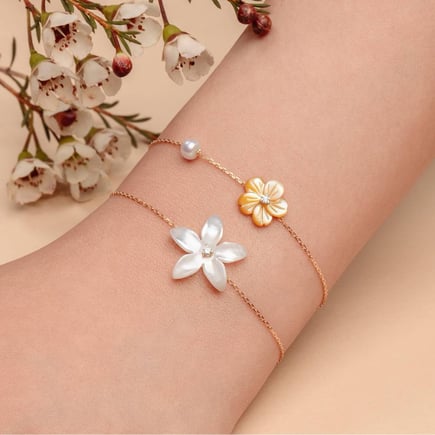 Snow Bracelet | 18K Gold and Diamonds