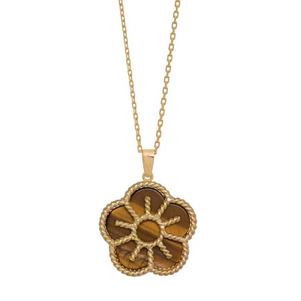 mina necklace | 18K gold