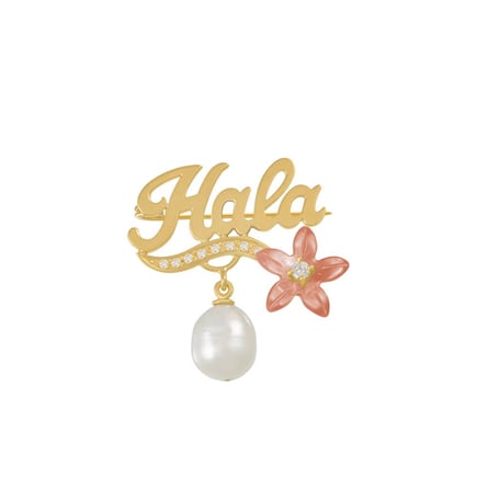 Iris Blossom Stone Ring | 18K Gold and Diamonds