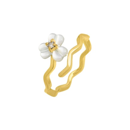 Iris Bloom Ring | 18K Gold and Diamonds