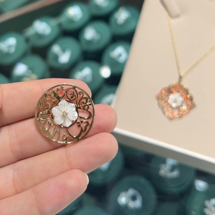 بروش ماشاءالله | ذهب 18K وألماس