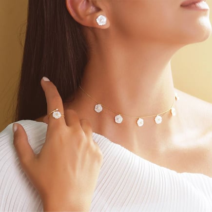 Lulea Set – 18K Gold & Diamonds