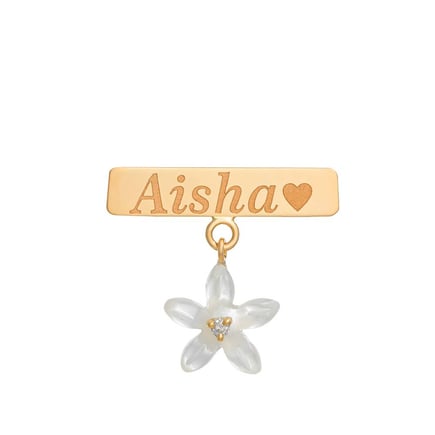 Princess of Balsam Brooch | 18K Gold and Diamonds (English)