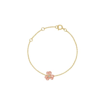 Iris Bloom Bracelet | 18K Gold and Diamonds