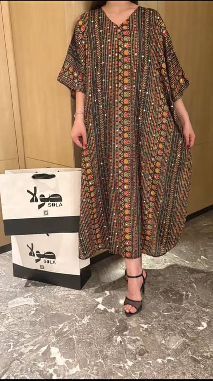جلابية بقصة  كويتية