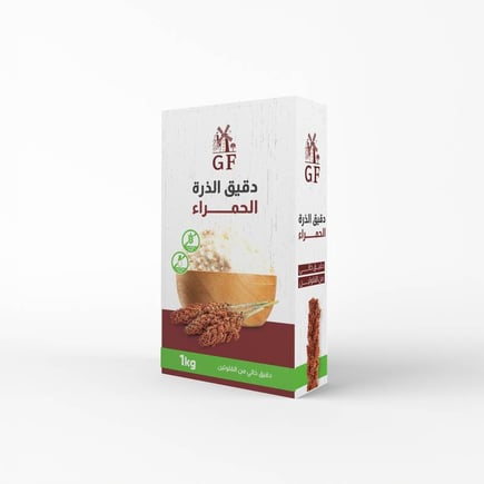 دقيق ذرة حمراء 1 كغ  GF