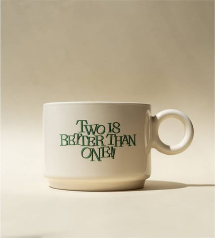 Turns 2 mug