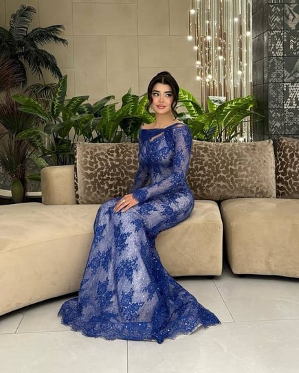 فستان سهرة فاخر