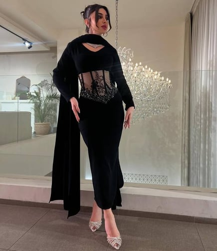 فستان سهره يقطر أنوثة 