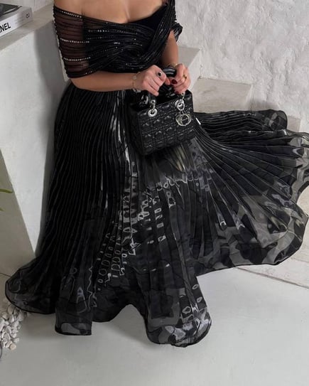 فستان سهره اسود 