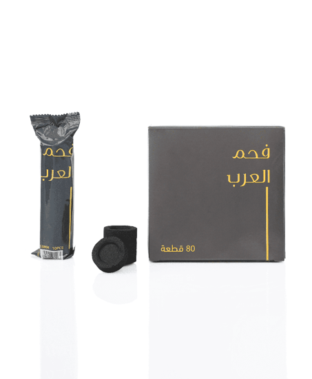 فحم العرب حجم صغير 80 قرص