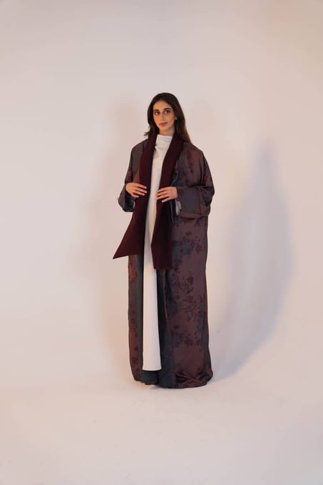 عباية حرير
