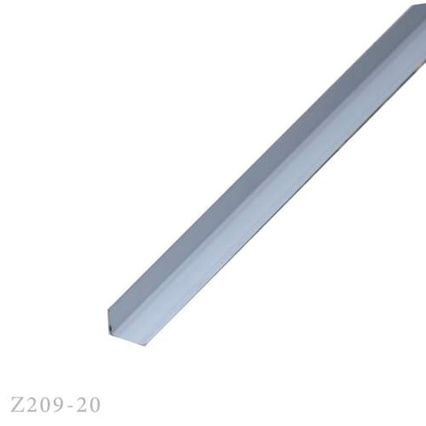 زاوية فيبر رمادي مقاس 2×2 سم 