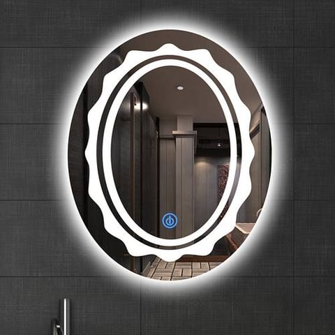  مرآة نارس LED (60X80 CM )
