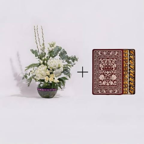   وهج القمر + Saudi Rose Box