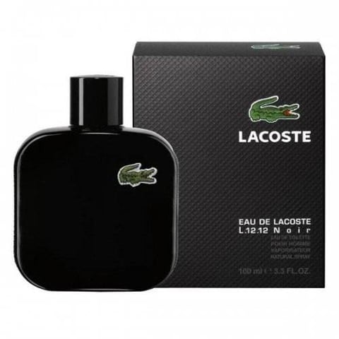 عطر لاكوست الاسود الرجالي نوار او دو تواليت 100مل