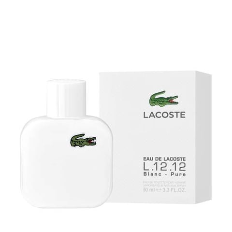 عطر لاكوست الابيض الرجالي او دو تواليت 100مل