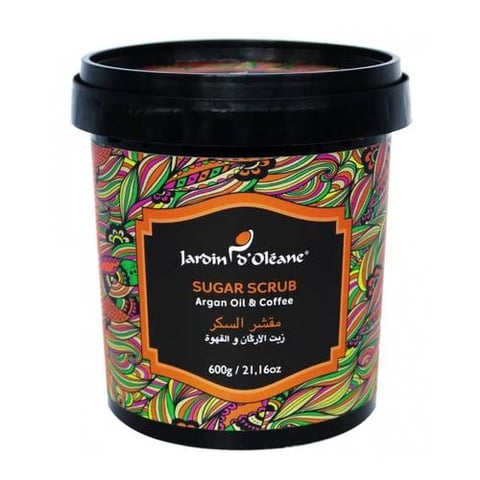 Argan & Coffee Oil Sugar Scrub – Garden Olian – 600g
