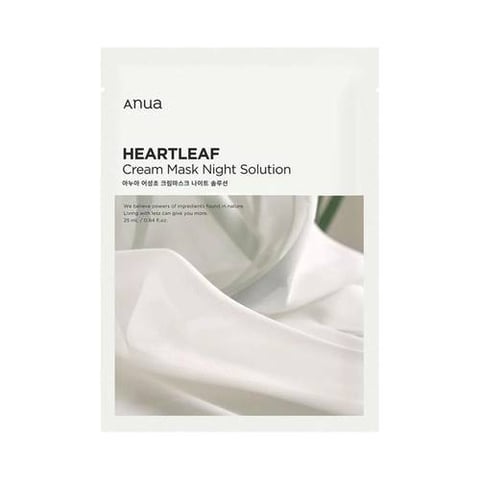 Anua Night Tissue Mask with Ceramide & Houttuynia – 1 Sheet