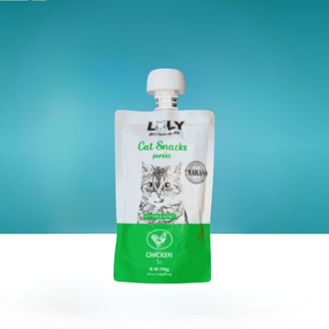 لولي كات مكافات عصار بالدجاج للقطط الكبيرة والصغيرة&nbsp;110g