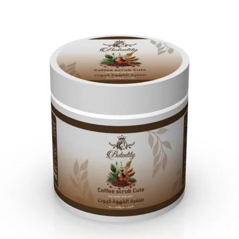 Cute Coffee Scrub for Body and Skin Care 300g - Butentity