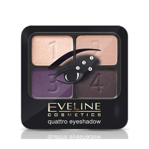 Quattro Eyeshadow Palette No. 07 - 5.2g - Eveline