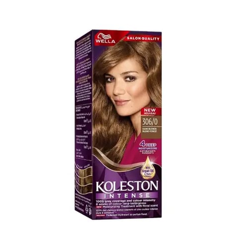 Hair Color Cream 306/0 Dark Blonde - Wella Koleston OA2375