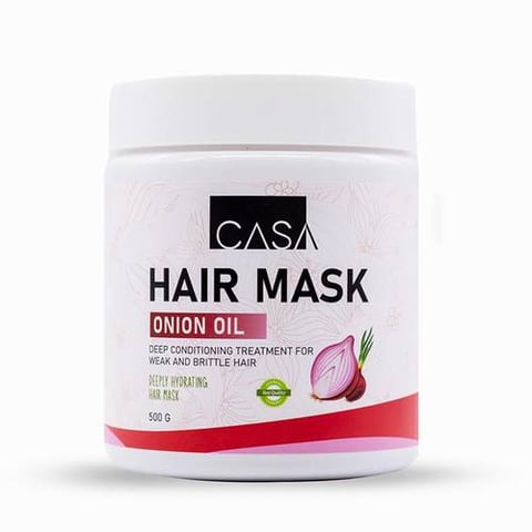 Onion Nourishing and Growth Hair Mask 500g - Casa