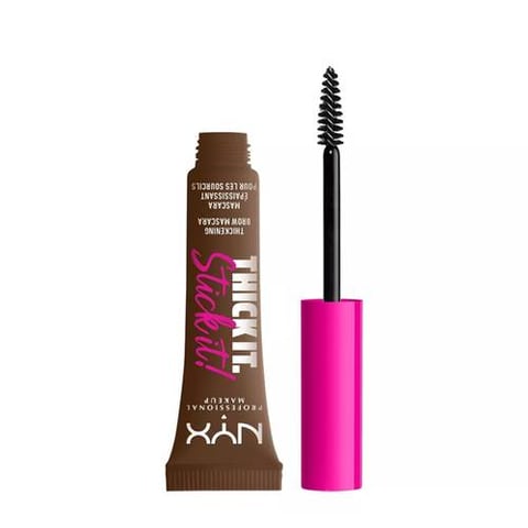 Thickeight Eyebrow Volume & Volume Mascara 06 Bronte Espresso - Nyx