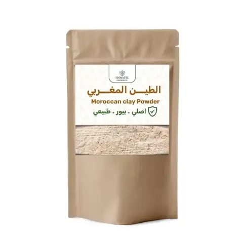 مسحوق طين مغربي  250 جرام - حوافل	
