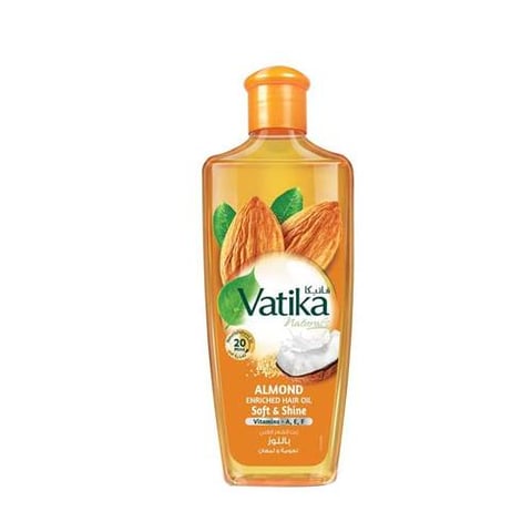 Hair oil for softness and shine with almonds 200 ml - Vatika