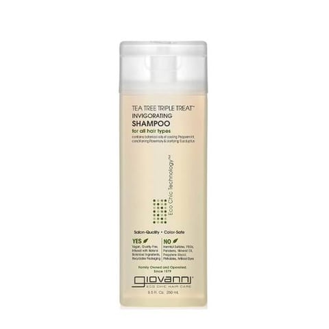 Organic tea tree shampoo to strengthen and nourish hair 250 ml - Giovanni