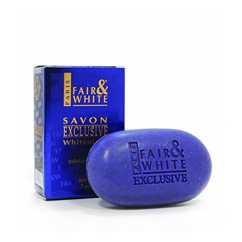 Fair & White - Exfoliating and Whitening Soap with Apricot Seed Powder 200g