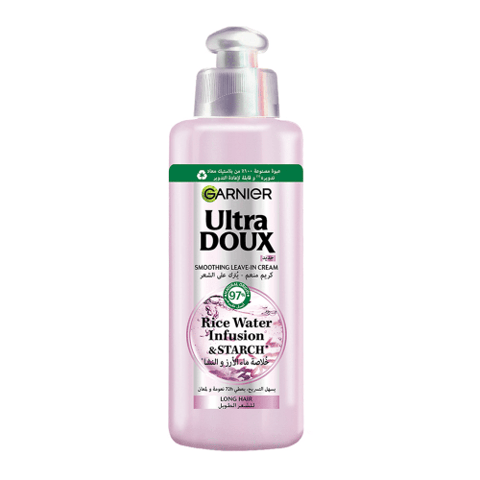 Garnier Ultra Doux Nourishing Hair Cream with Rice Water and Starch Extract 200ml