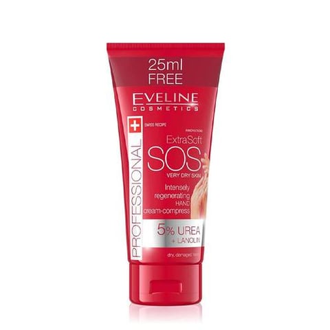 Eveline Extra Soft SOS Regenerating Hands Cream, 100 ml
