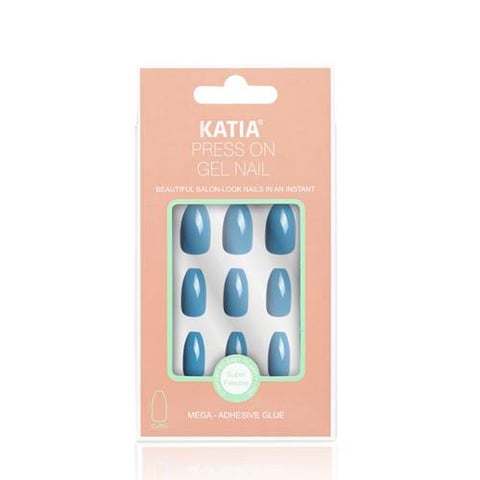 Covin Self Adhesive Nails Indigo blue 16 - Katia