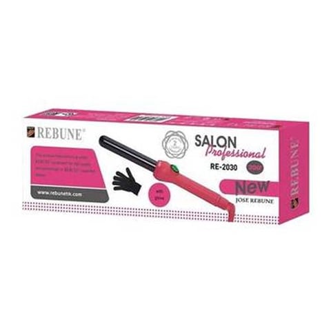 19mm Hair Curling & Waving Iron – 22ml Model REBUNE RE-2030 by Rebune