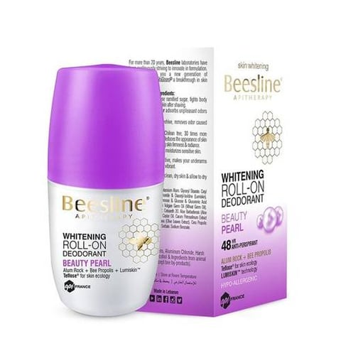 WHITENING ROLL-ON DEODORANT BEAUTY PEARL Beesline