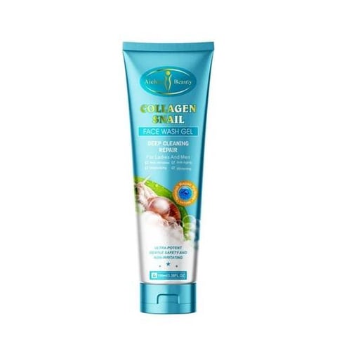 Aishen Beauty Collagen & Snail Nourishing Cleansing Gel Wash 100ml