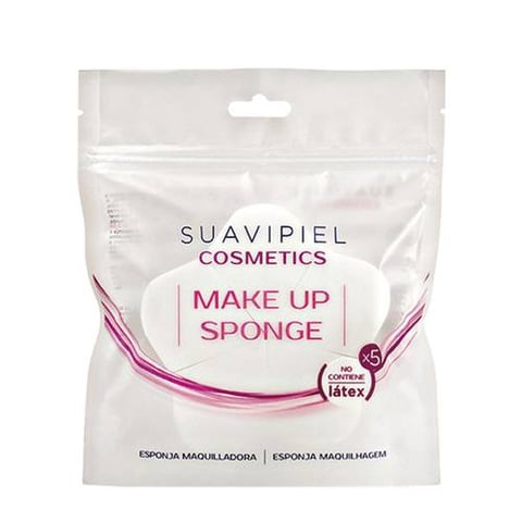 Suavipiel Cosmetics Make Up Sponge X5