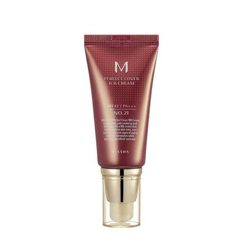 Missha Korean - BB Cream Concealer Foundation 50 ml, light beige color 21