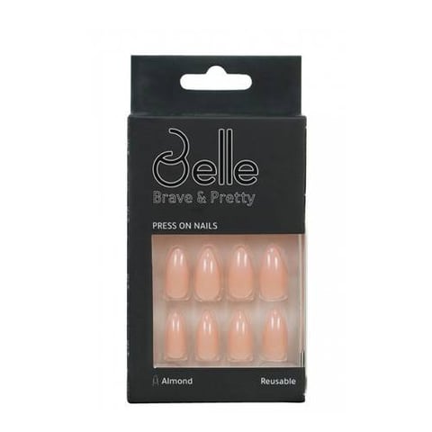 Self-adhesive artificial nails Shiny Apricot Dream 24 pieces - Bell