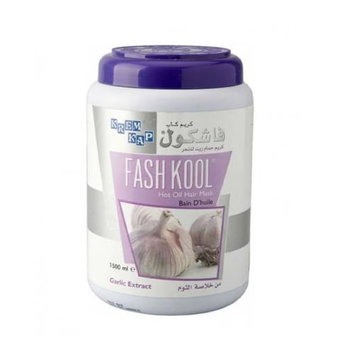 Fashkool Hot Oil Hair Cream With Garlic Extract 1500ml - krem kap
