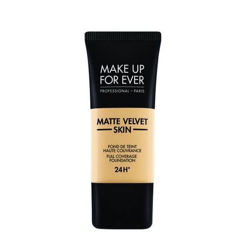 Matt Velvet Foundation Full Coverage Y315 Dark Sand 30ml - MAKE UP FOR EVER