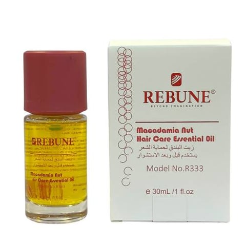 Hazelnut oil for hair protection, shine and softness 30ml - Rebune